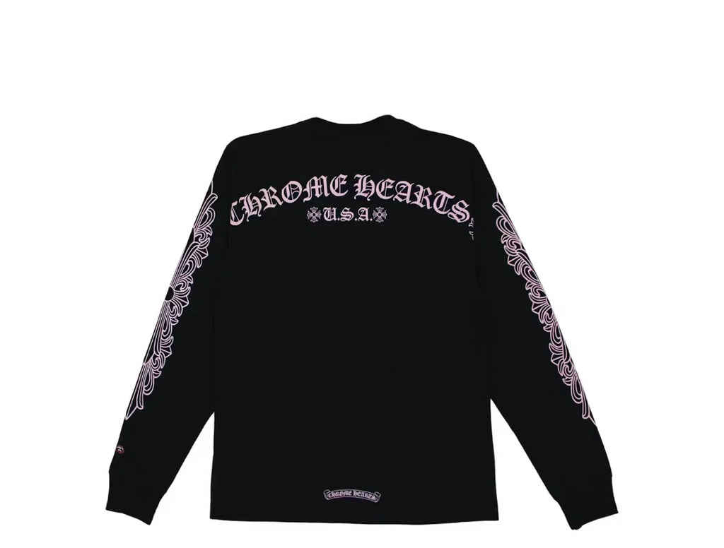 Chrome Hearts Matty Boy Shoulder Logo Longsleeve T-shirt