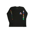 Chrome Hearts Rainbow Cross Long-Sleeve T-Shirt