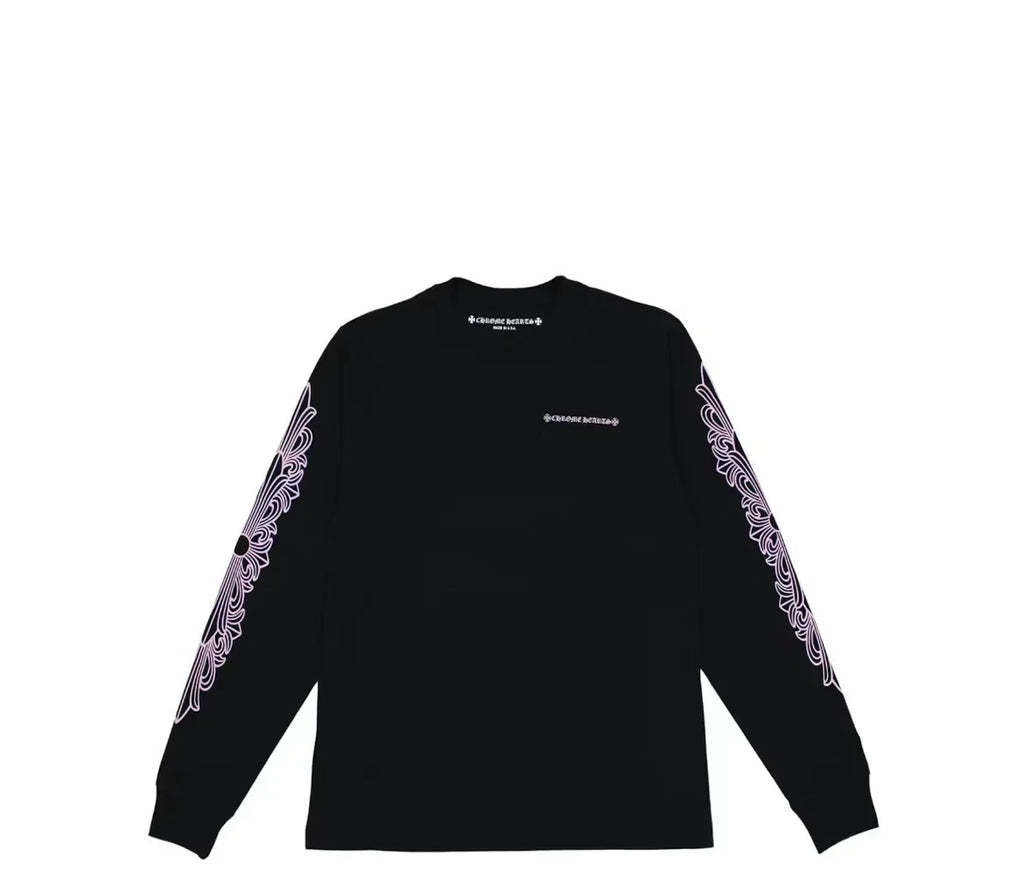 Chrome Hearts Matty Boy Shoulder Logo Longsleeve T-shirt